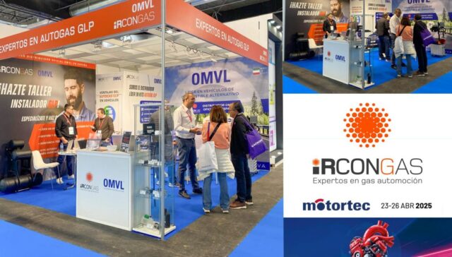 collage di 4 immagini dell'evento motortech di madrid